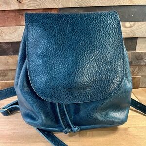 Portland Leather Goods Caspian bucket backpack, like new.